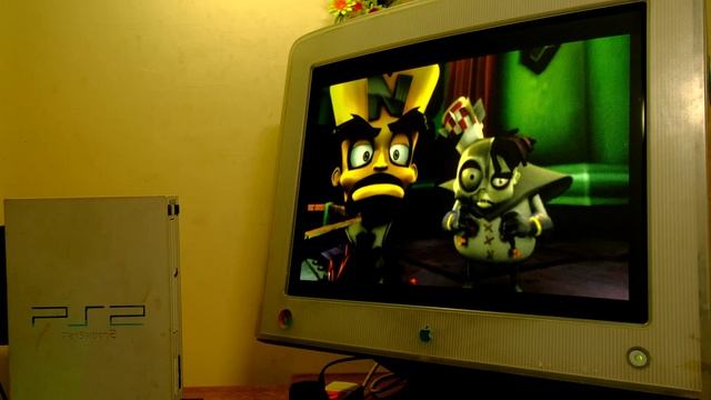 Gaming on CRT | PS2 480p VGA | Crash TagTeam Racing [PAL] | Apple Studio Display 21" CRT Monitor смотреть онлайн