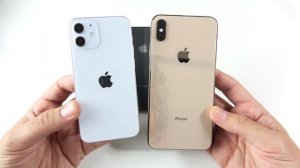 iPhone 12 Mini vs iPhone XS vs iPhone XS Max Size Comparison