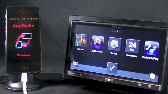 AppRadio SPH-DA100 compatible iPhone 5 смотреть онлайн