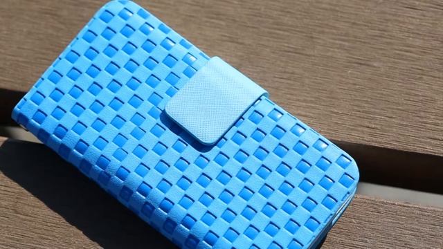 Checkered Pattern Leather Filp Case for Apple iPhone 5 смотреть онлайн