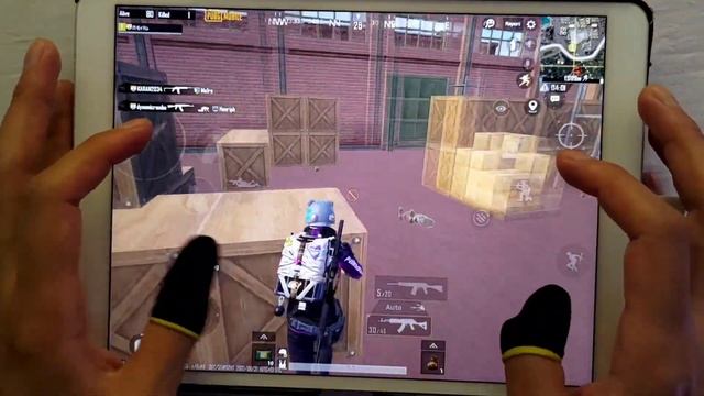[PUBG MOBILE] 6 Finger Handcam #90 | iPad air 60 FPS Gameplay | Smooth+Extreme Test 🍎 смотреть онлайн