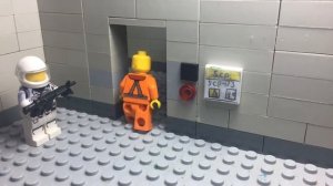 Scp-173 Containment Breach In Lego