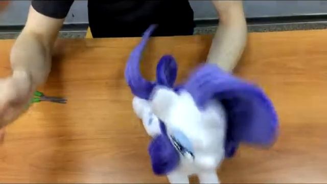Пришиваем хвост плюшевой Рарити смотреть онлайн