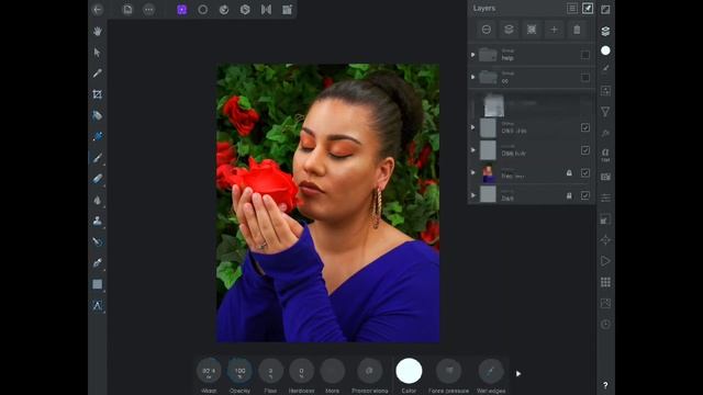 Editing walk through Affinity Photo (ipad) смотреть онлайн