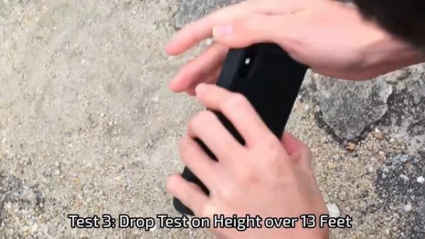 PITAKA MagEZ Case Pro for iPhone Xs Drop Test