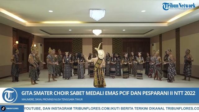NEWS UPDATE : Gita Smater Choir Sabet Medali Emas pada PCIF dan Pesparani II NTT 2022 смотреть онлайн
