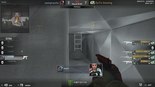 CompLexity vs Optic - Nuke - DreamHack Open Summer 2018 смотреть онлайн