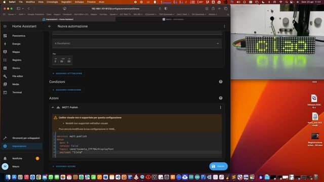 Accessori per Home Assistant - Display a matrice di led Matrix смотреть онлайн