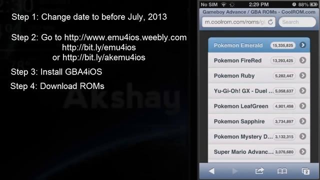 iOS Gameboy Advance Emulator NO JAILBREAK! смотреть онлайн