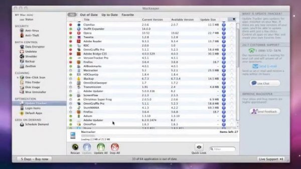 Update Tracker: MacKeeper Tutorials