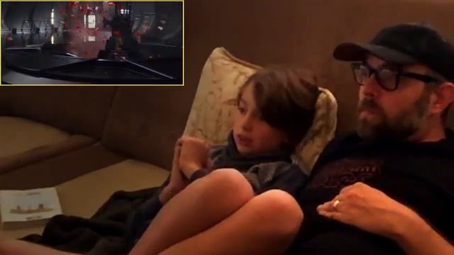 STAR WARS: The Last Jedi - My Son's ANXIOUS First-Time Reaction смотреть онлайн