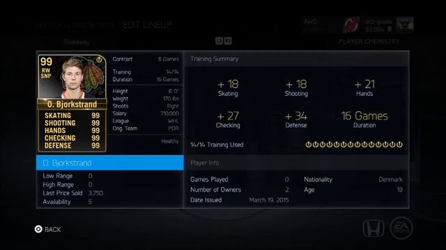 NHL 15 HUT: World Junior TOTW GIVEAWAY (3/20/15) смотреть онлайн