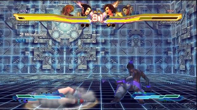 Street Fighter x Tekken (PS3) -- First Online Experiences - Player Match with zerojack0 смотреть онлайн