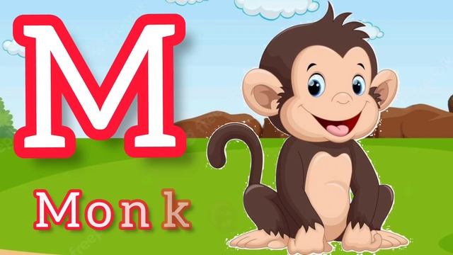 A For apple🍎| B For Ball ⚽ Kids Learning alphabat With Example | English Alphabat | смотреть онлайн