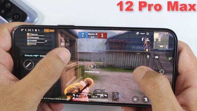 Mi 10T vs iPhone 12 Pro Max PUBG MOBILE TEST - Miui 12.1.3 vs IOS 14.6 PUBG TEST🤷♂️ смотреть онлайн