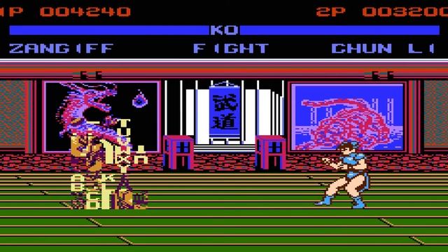 Street Fighter VI 12 Peoples (NES) Zangiff Arcade смотреть онлайн