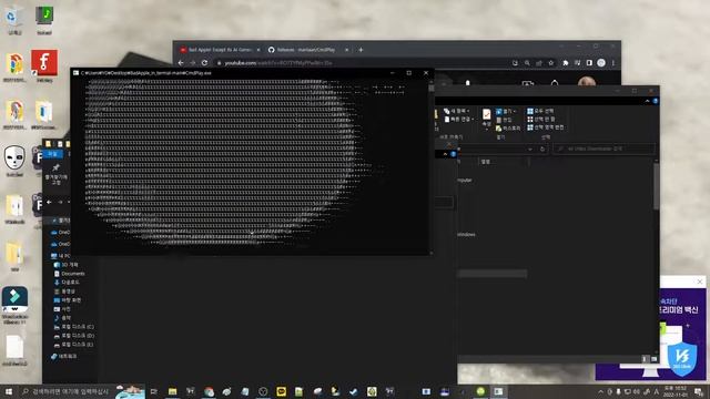 "Bad Apple! Except its AI Generated" But It's CMD смотреть онлайн