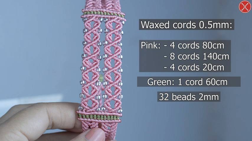 Macrame bracelet ｜ DYI Boho style Macrame bracelet tutorial Hướng dẫn thắt vòng tay đơn g смотреть онлайн