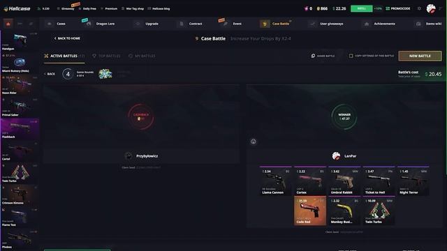 HELLCASE NON-SPONSORED CASE OPENING! ( HELLCASE PROMOCODE 2023 ) смотреть онлайн