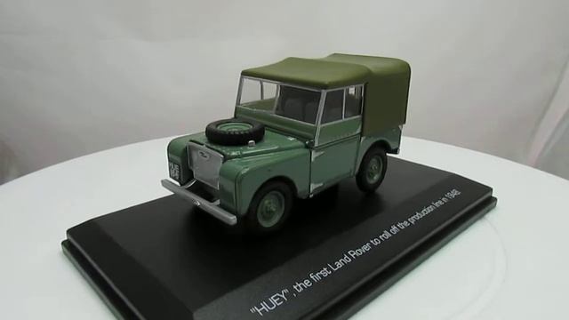 LAND ROVER SERIES 1 80" (HUE 166) 1:43 SCALE DIECAST MODEL 60th ANNIVERSARY смотреть онлайн