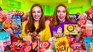 СКУПАЮ ВСЕ СЛАДОСТИ в МИРЕ! И 24 часа пробую их это было ошибкой!