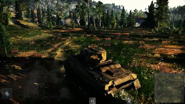 War thunder M4 Sherman Test drive смотреть онлайн