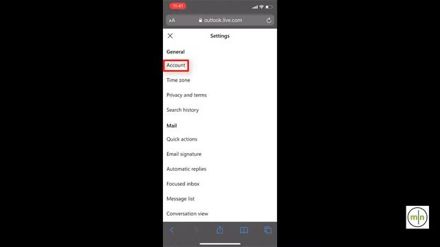 Changing Your Outlook Password Through a Web Browser on iPhone смотреть онлайн