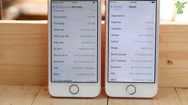 Vật Vờ| So sánh iPhone SE và iPhone 6s: chọn máy to hay nhỏ? смотреть онлайн