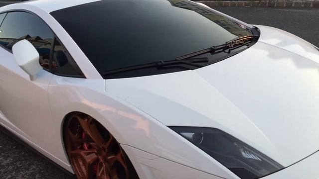 WHITE LAMBORGHINI GALLARDO AT THE BEACH (LAMBORGHINI HURACAN WALKAROUND) смотреть онлайн