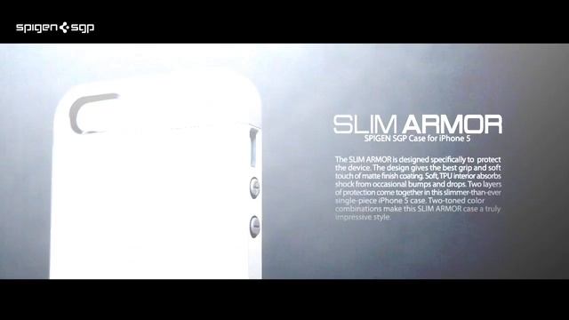 SPIGEN SGP iPhone 5 Case - SLIM ARMOR смотреть онлайн