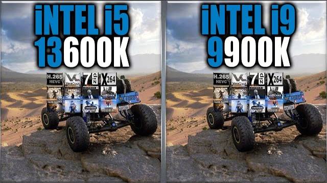 13600K Vs 9900K Benchmarks | 15 Tests - Tested 15 Games And Applications