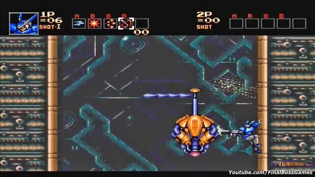 Probotector - All Bosses (Sega Genesis/Mega-Drive)