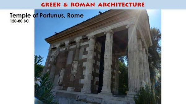 Greek and Roman Architecture - A comparison
