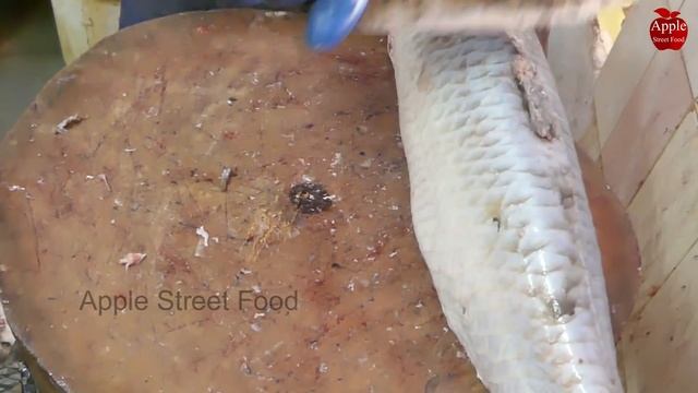 Amazing Fish Cleaning Skills | Indian Fish Market - Apple Street Food смотреть онлайн