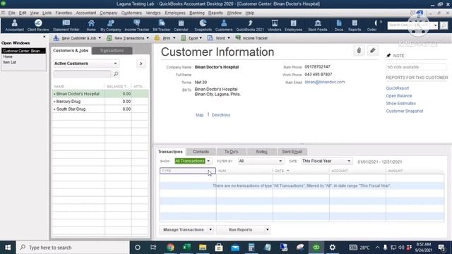 QB Desktop: Customers and Vendors смотреть онлайн