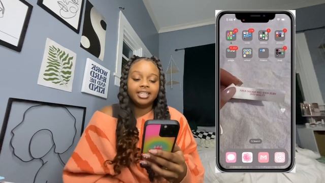 What’s on my iPhone 14 pro max| iOS 16 homescreen icons| widgets help 💕 смотреть онлайн