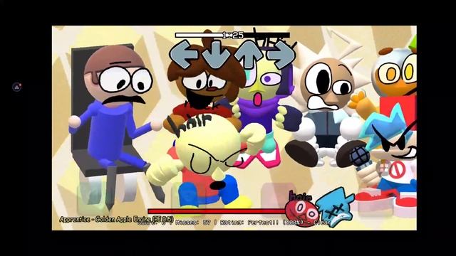 fnf golden apple 1.2 - Apprentice (fc) (4k) смотреть онлайн