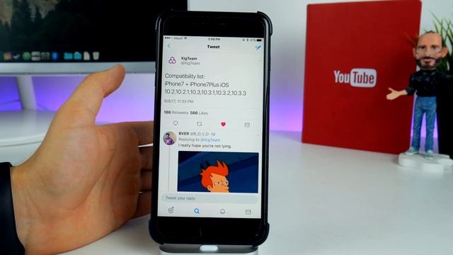 Jailbreak Update 10.3.3 - 10.X.X for iPhone 7 & 7 Plus More Details | XigTeam #7 смотреть онлайн