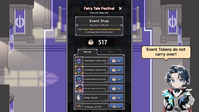 What to buy in Event Shop in KING GOD CASTLE? смотреть онлайн