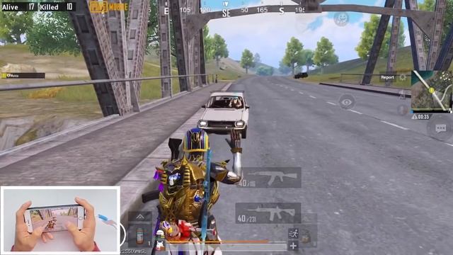 iPhone 8 Plus PUBG MUNNO | 4 Finger + Full GYRO | Handcam Gameplay #58 смотреть онлайн