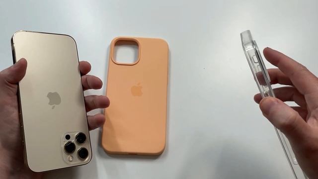 Official Apple Silicone Case Cantaloupe for iPhone 12 Pro Max Unboxing and Review смотреть онлайн
