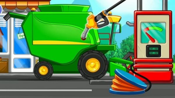 How to Fill Cars in Kids Games: GoKids! | Learn Vehicle Fueling with Fun Gameplay