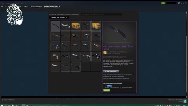 MMOGA - CS GO - KNIFE SKIN | DerGorillaLP смотреть онлайн