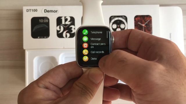 2021 DEMOR DT100 Smart Watch Series 6 44mm 1.75 Inch 320*385 Pixels Women Smartwatch Unboxing Revie смотреть онлайн