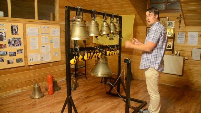 Колокольный звон на четырех колоколах. Урок 1. Простой трезвон смотреть онлайн