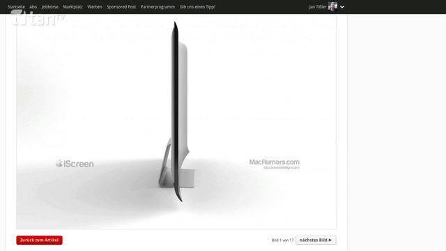 Apple Fernseher und weitere Designstudien - TechnikLOAD 63 смотреть онлайн