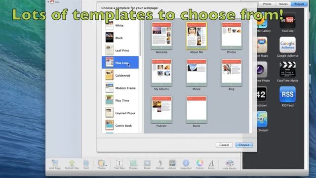iWeb 09 works on OS X 10.9 Mavericks смотреть онлайн