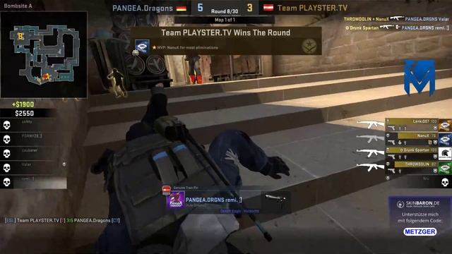 ESL Meisterschaft CS:GO Frühling 2017 Major Ladder - Pangea Dragons vs. Team Playster.tv смотреть онлайн