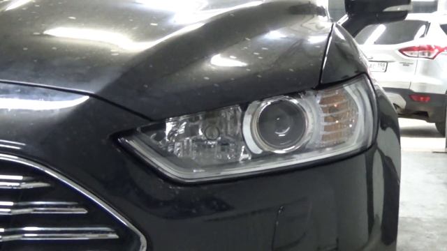 Ford Mondeo V - BI LED вместо галогена смотреть онлайн