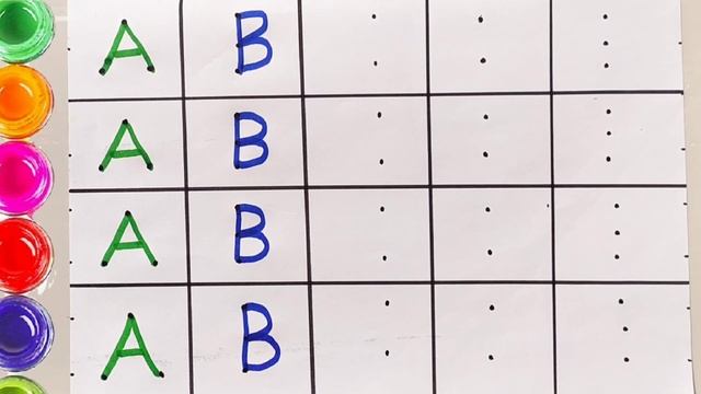 A for apple | abcd video |write alphabets| learn colors | capital letters abcd#abcd#alphabet#kids смотреть онлайн